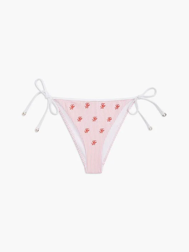 Braguita de bikini con monograma en toda la superficie de las partes de abajo Braguita de bikini con monograma en toda la superficie de las partes de abajo