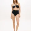 Braguita de bikini de talle alto con aro Braguita de bikini de talle alto con aro