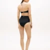 Braguita de bikini de talle alto con aro Braguita de bikini de talle alto con aro