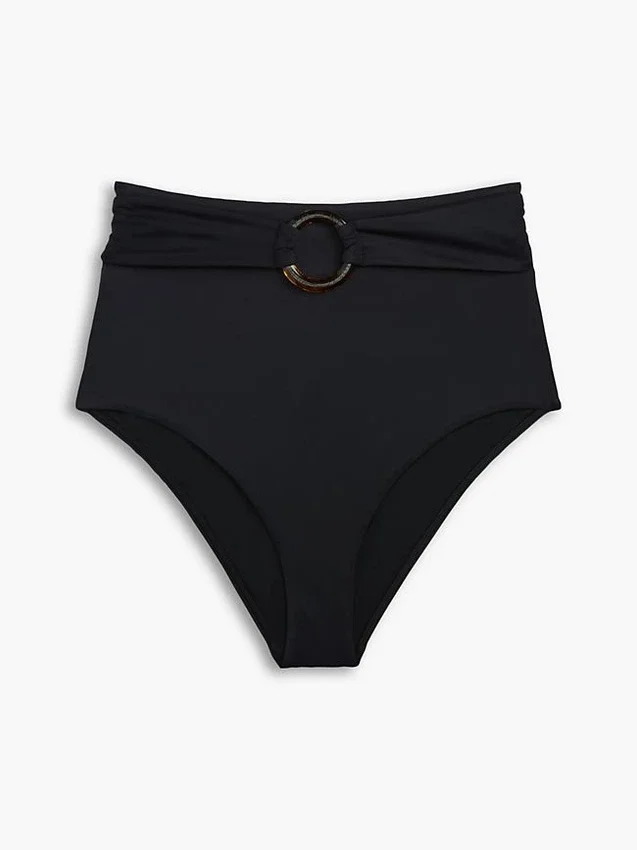 Braguita de bikini de talle alto con aro Braguita de bikini de talle alto con aro