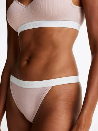 Braguitas de bikini con logotipo Monotype