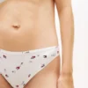 Braguitas de bikini de jersey con estampado floral Braguitas de bikini de jersey con estampado floral