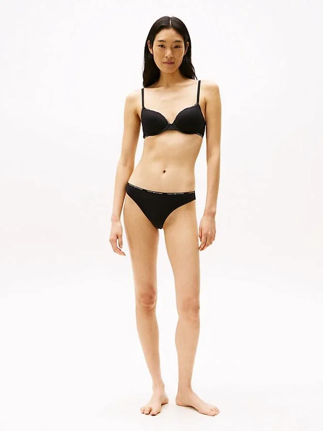 Braguitas tipo bikini con logo repetido Braguitas tipo bikini con logo repetido