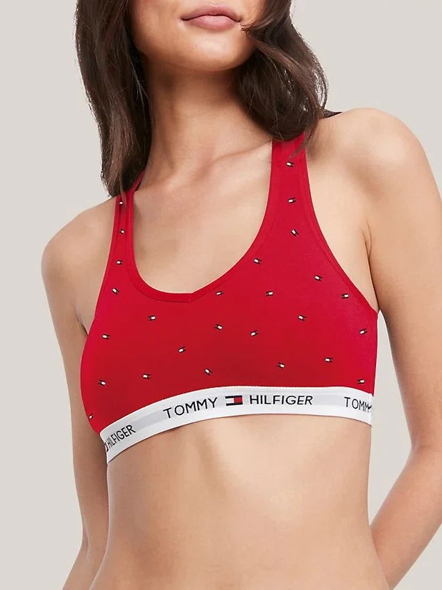 Bralette con el logotipo de Tommy Bralette con el logotipo de Tommy