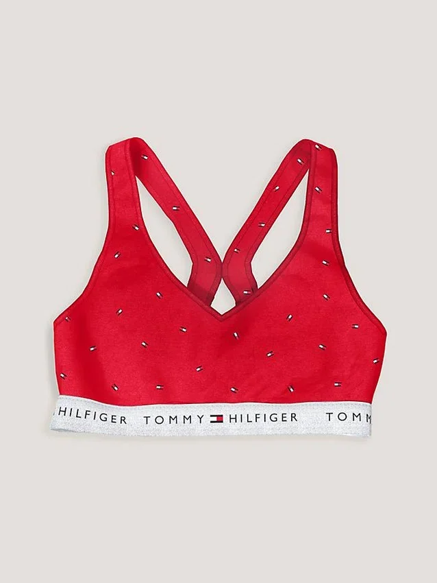 Bralette con el logotipo de Tommy Bralette con el logotipo de Tommy