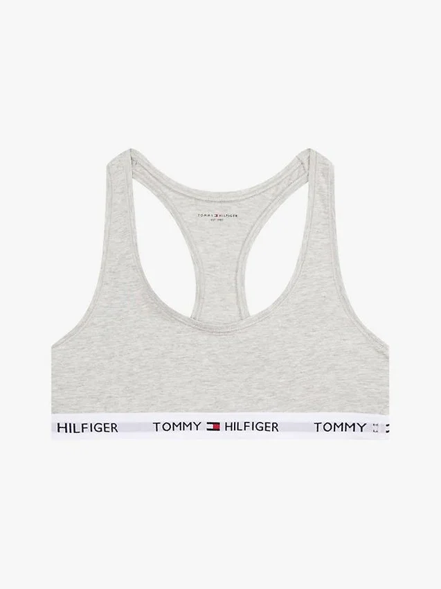 Bralette sin forro con el logotipo de Tommy Bralette sin forro con el logotipo de Tommy