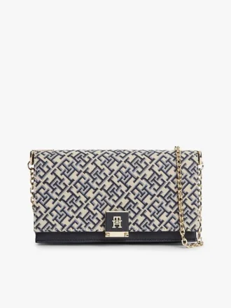 Cadena jacquard con cierre Monogram para llevar cruzada Cadena jacquard con cierre Monogram para llevar cruzada
