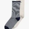 Calcetines de raya fina para pantalón, paquete de 2