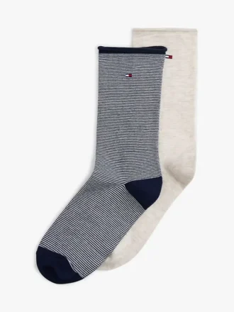 Calcetines de raya fina para pantalón, paquete de 2