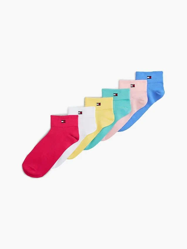 Calcetines deportivos de caña media, paquete de 6 Calcetines deportivos de caña media, paquete de 6