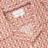 Camisa camp de corte regular con estampado solar