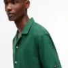 Camisa campestre de corte clásico con estampado de cuadros de ventana