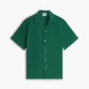 Camisa campestre de corte clásico con estampado de cuadros de ventana