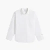Camisa de algodón de corte holgado