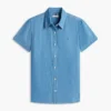 Camisa de cambray con mangas abullonadas
