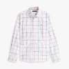 Camisa de corte regular con estampado de cuadros Camisa de corte regular con estampado de cuadros