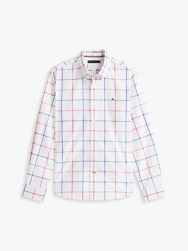 Camisa de corte regular con estampado de cuadros Camisa de corte regular con estampado de cuadros