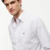 Camisa de corte regular con estampado de lunares Fil Coupe