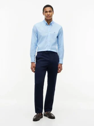 Camisa de corte regular con estampado geométrico para todo el día
