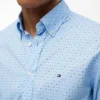 Camisa de corte regular con estampado geométrico para todo el día