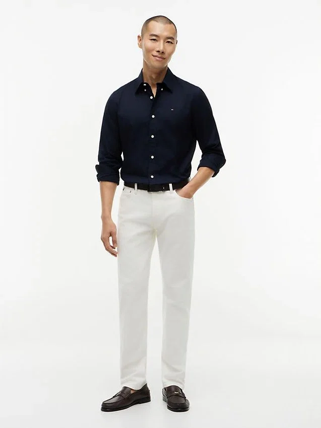 Camisa de corte regular para todo el día Camisa de corte regular para todo el día