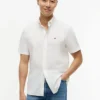 Camisa de corte regular teñida en prenda