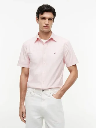 Camisa de corte regular teñida en prenda