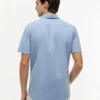 Camisa de corte regular teñida en prenda Camisa de corte regular teñida en prenda