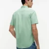 Camisa de corte regular teñida en prenda Camisa de corte regular teñida en prenda