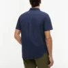 Camisa de corte regular teñida en prenda