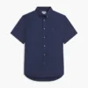 Camisa de corte regular teñida en prenda
