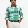 Camisa de cuadros de corte regular para todo el día