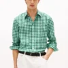 Camisa de cuadros de corte regular para todo el día