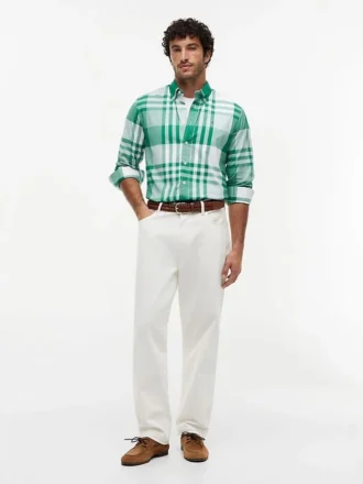 Camisa de cuadros de corte regular para todo el día