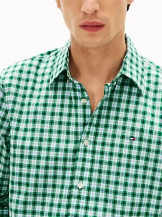 Camisa de cuadros de corte regular para todo el día