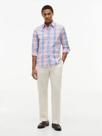 Camisa de cuadros de corte regular para todo el día