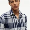 Camisa de cuadros de corte regular para todo el día