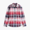 Camisa de cuadros elástica de Oxford para niño Camisa de cuadros elástica de Oxford para niño