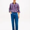 Camisa de cuadros multicolor con corte regular Camisa de cuadros multicolor con corte regular
