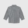 Camisa de cuadros vichy para bebés