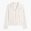 Camisa de dormir con estampado floral