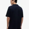 Camisa de dormir de manga corta de seersucker