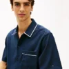 Camisa de lana ligera de corte holgado
