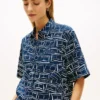 Camisa de lino de manga corta Camisa de lino de manga corta
