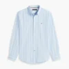 Camisa de rayas de corte regular para todo el día