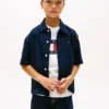 Camisa de seersucker para niño