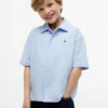 Camisa de seersucker para niño