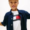 Camisa de seersucker para niño