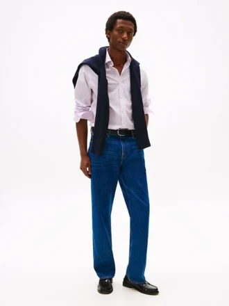 Camisa de vestir a cuadros THFlex de corte regular Camisa de vestir a cuadros THFlex de corte regular