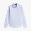 Camisa de vestir a rayas THFlex de corte entallado Camisa de vestir a rayas THFlex de corte entallado